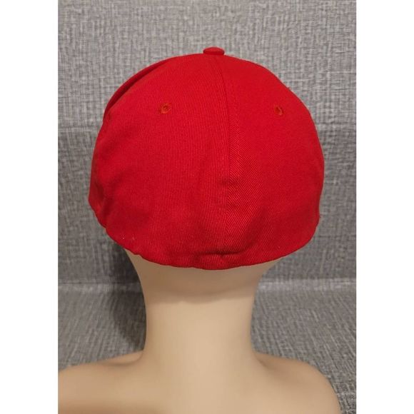 Disney Mickey Mouse Hat Cap Authentic Original Turn It Up & Rock Out WILD! Red - Picture 4 of 8